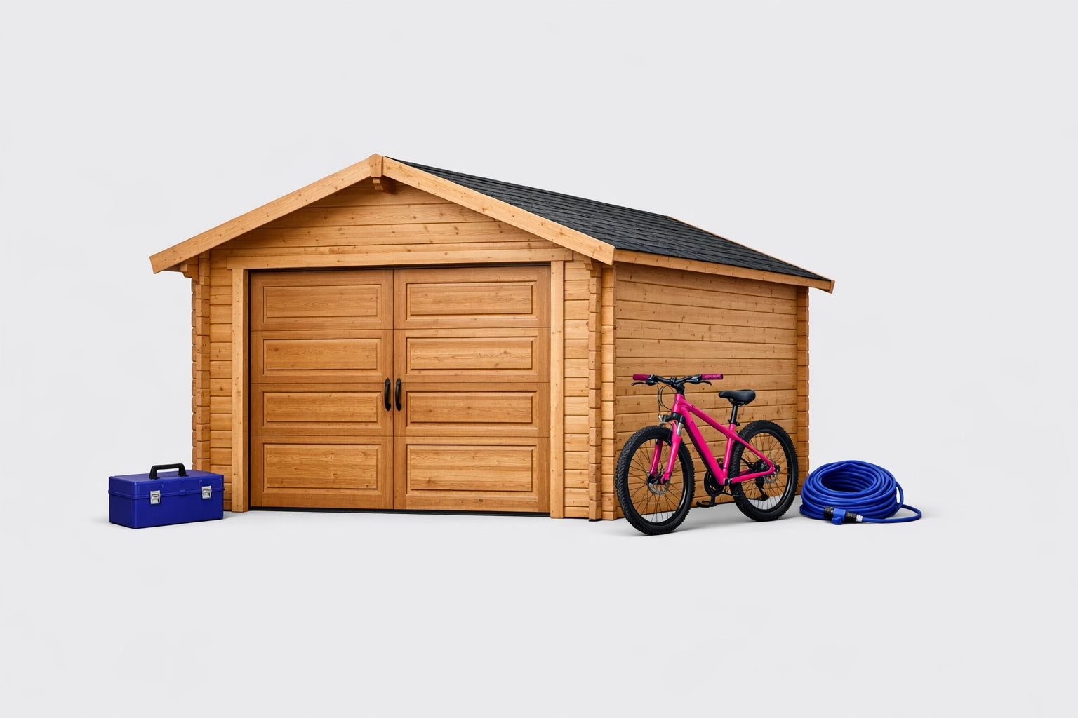 Garage in legno