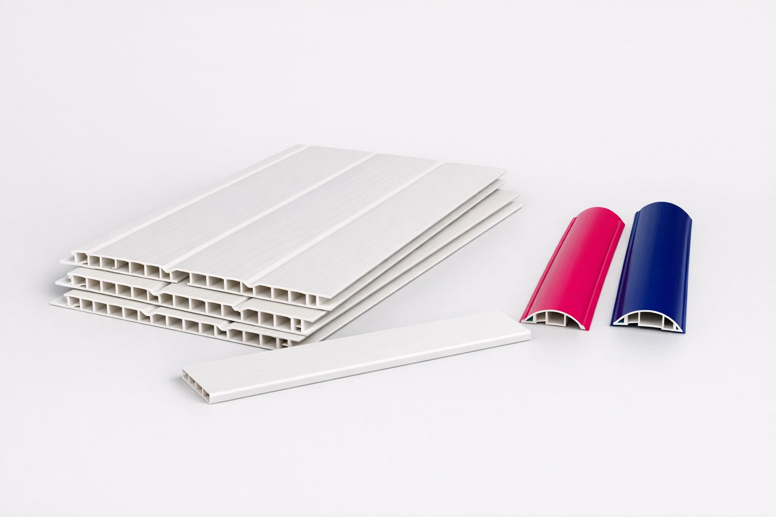 Perline e listelli in PVC
