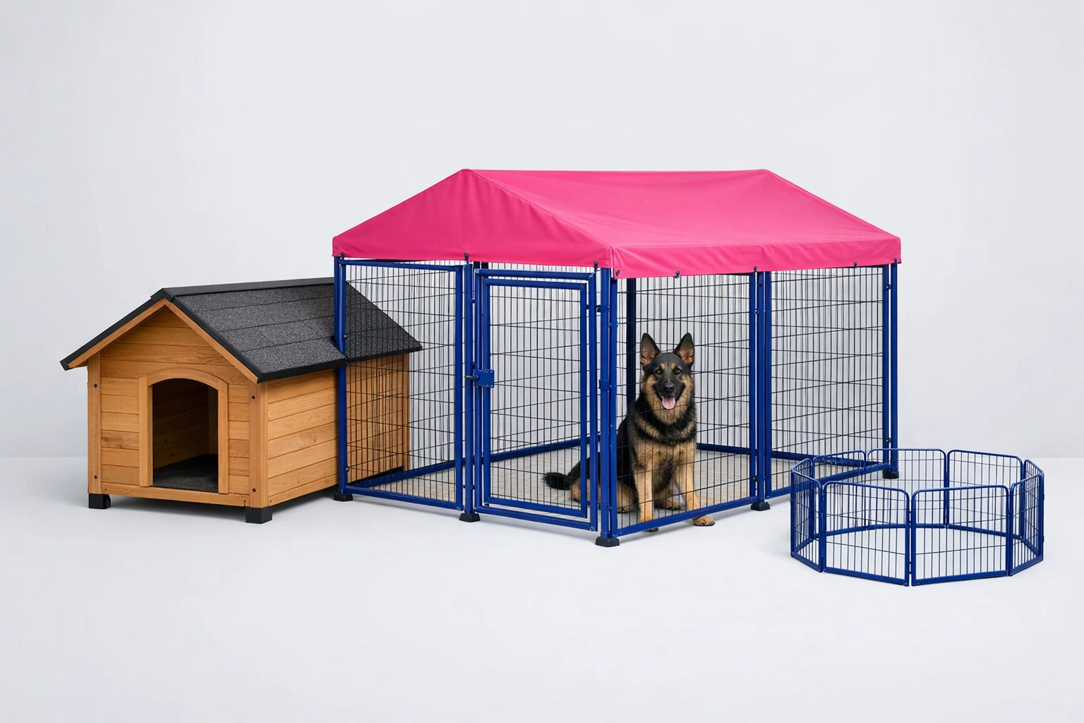 Canili prefabbricati e recinti per cani