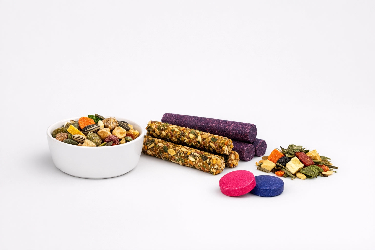 Snack e integratori alimentari per roditori