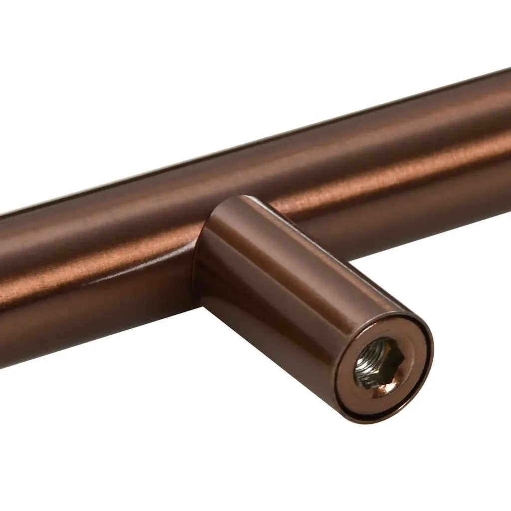 Maniglie per Mobili 10pz Bronzo 128mm in Acciaio Inox 155374