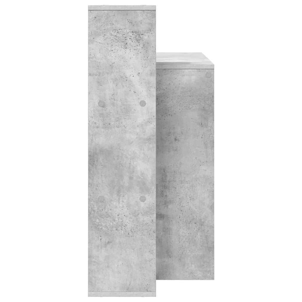 Scrivania Grigio cemento 100 x 40 x 90 cm Legno multistrato 869317