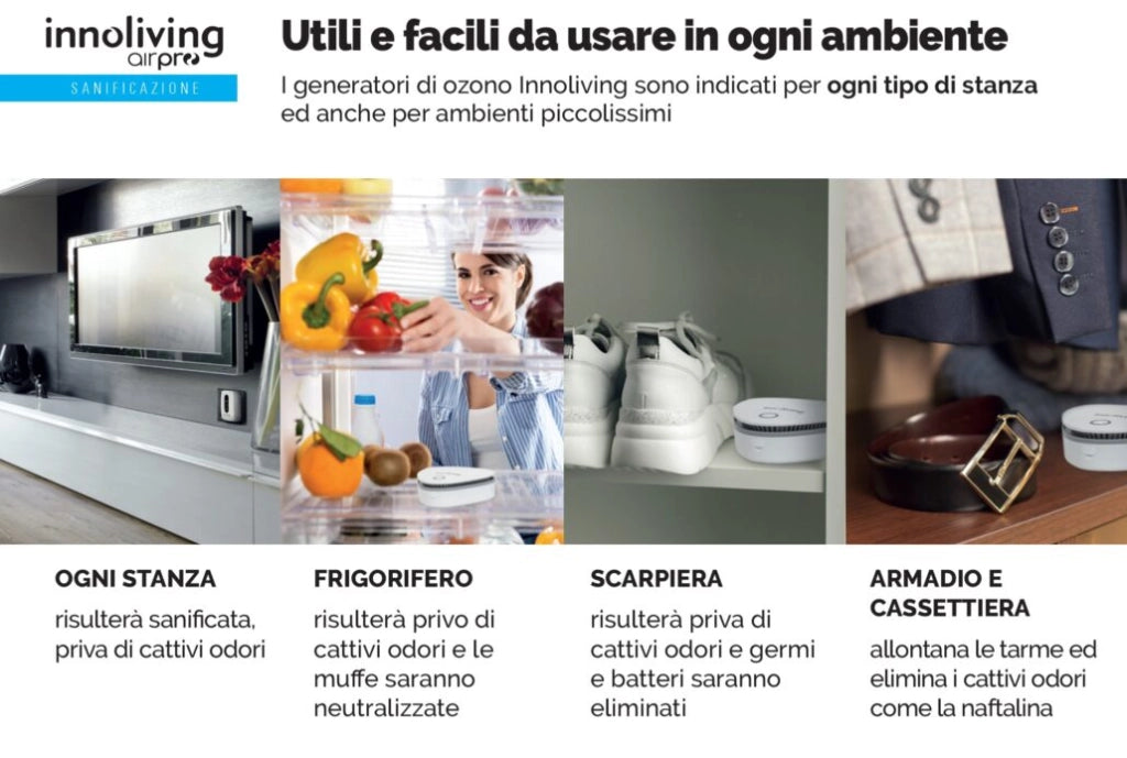 Generatore Di Ozono Plug In Innoliving INN-552