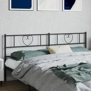 Testiera di Ricambio in Metallo Nero 200 cm 355501