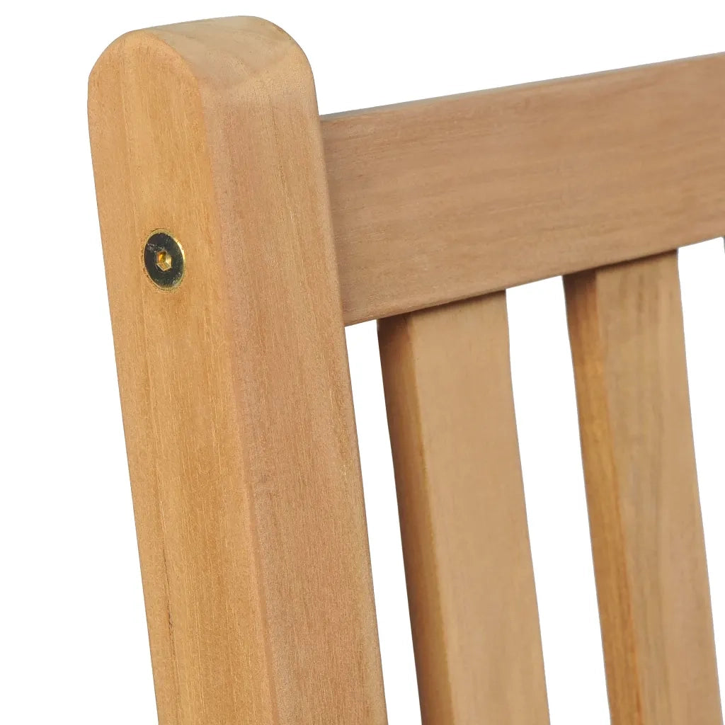 Sedie da Giardino 6 pz e Cuscini Grigio Talpa Massello di Teak 3073039