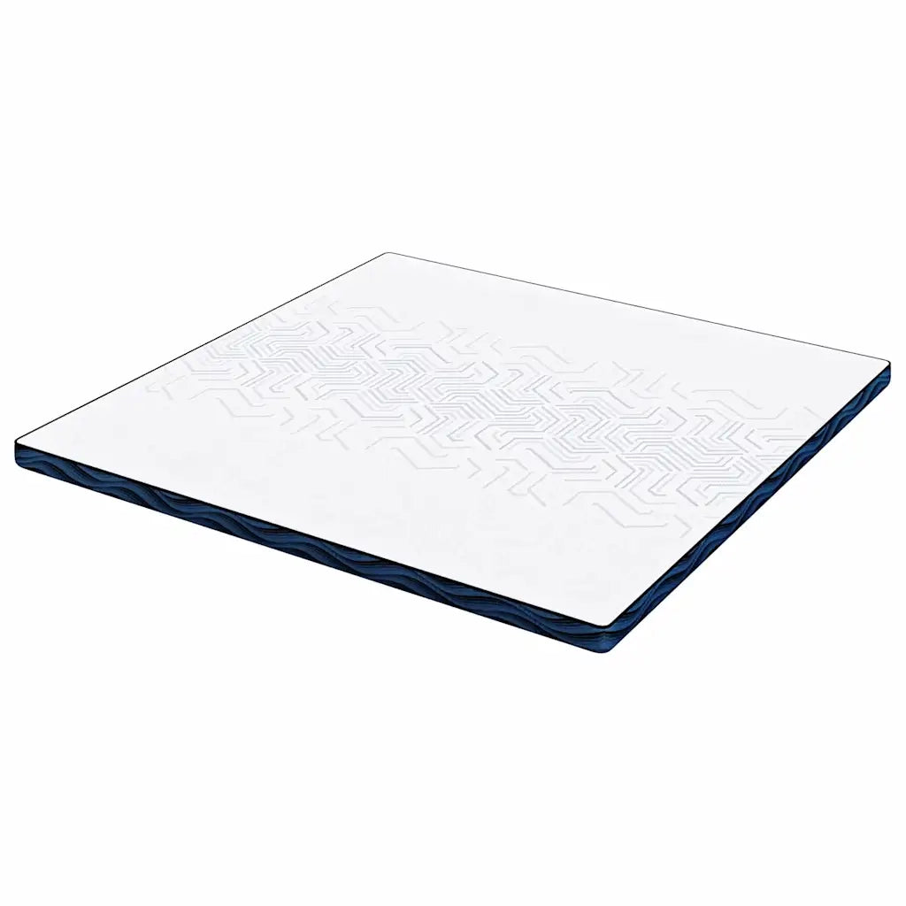 Topper per materasso Bianco 180 x 200 cm Tessuto Jacquard 4106273