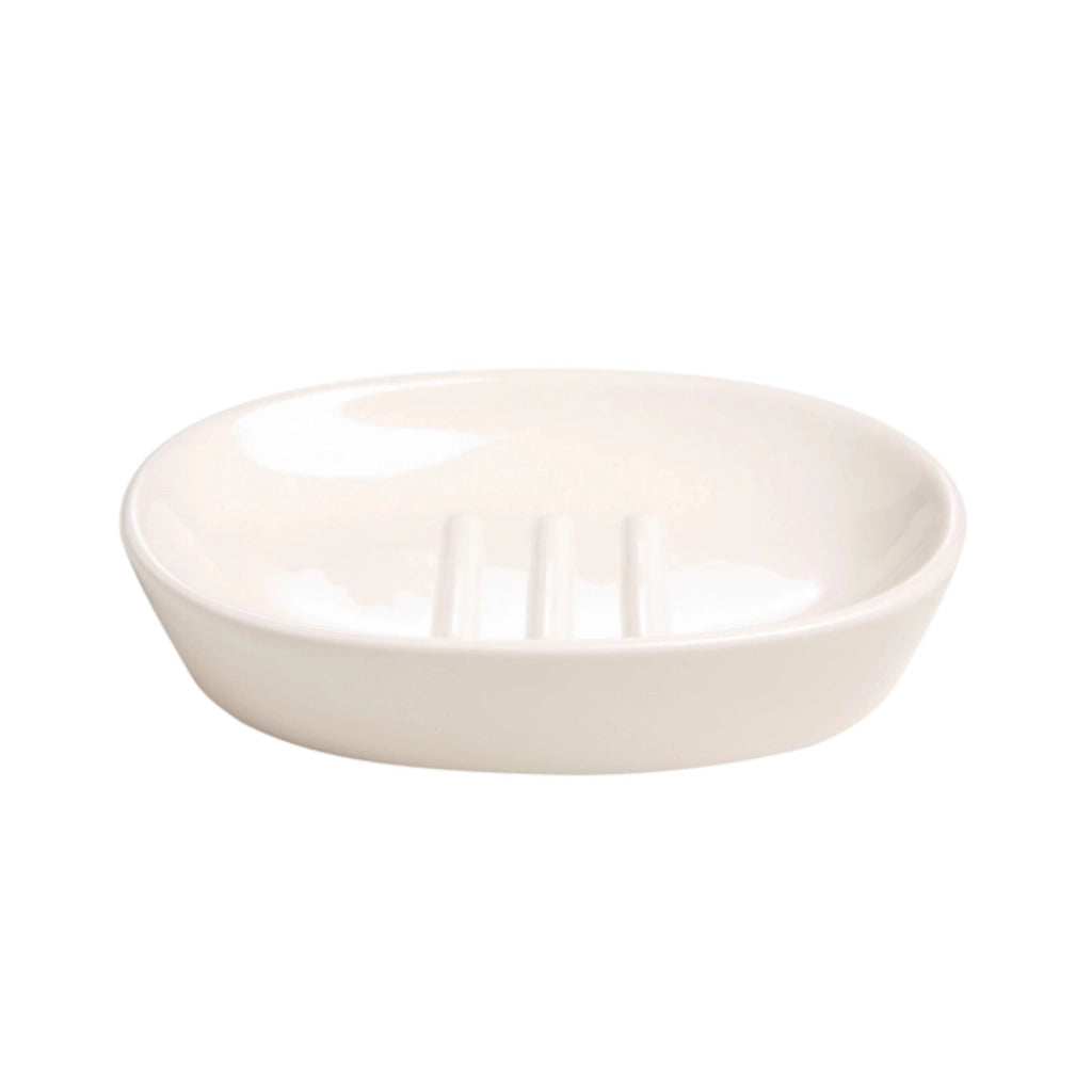 PORTASAPONE MAYA CERAMICA BIANCA
