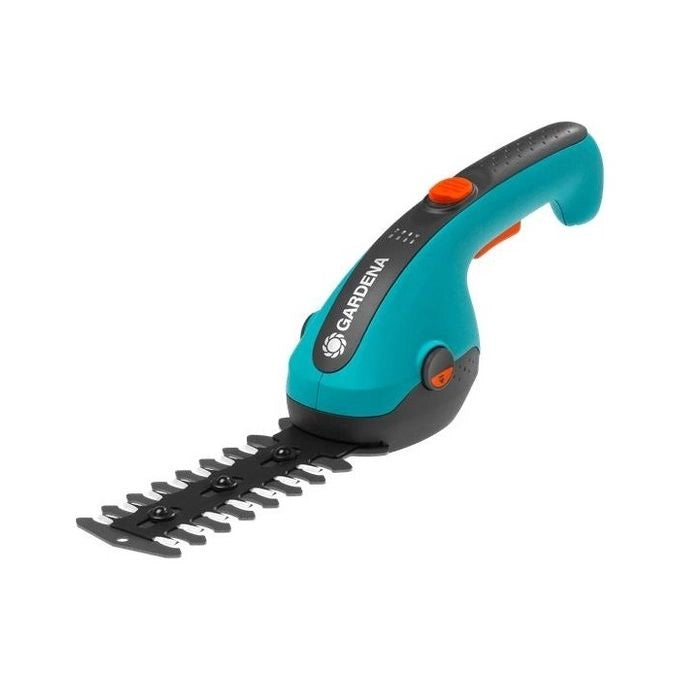 Gardena 9885-20 Forbici a Batteria per Erba e Siepi ClassicCut Li Lama 8 mm 3,6 V Ioni di Litio 2,5 Ah Autonomia 50 min Ricarica USB-C colore Turchese