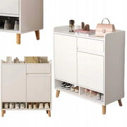 Scarpiera bianca 90x60x32 cm