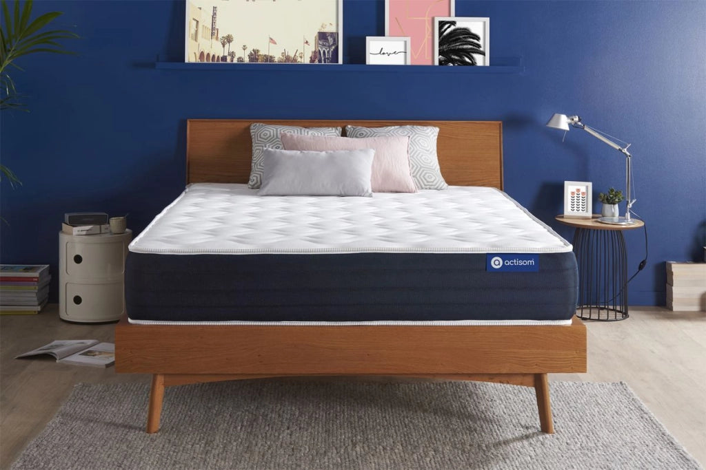 Materasso Actiflex sleep 130x210cm - Spessore : 22cm - Molle insacchettate e memory foam - Bilanciato