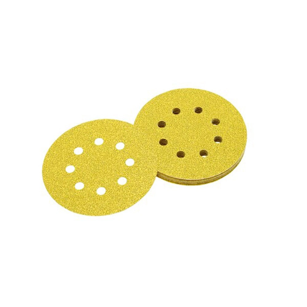 Dewalt 25pz da 125mm disco abrasivo per levigatrice con velcro, grana 80