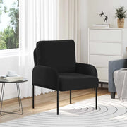 Divani con cuscino 55cm Nero Legno compensato 42023443