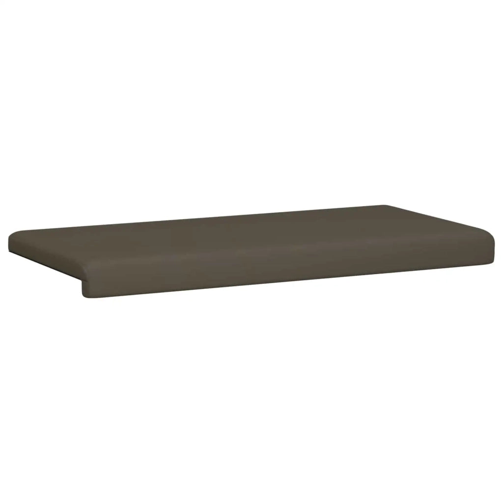Cuscino per panchina Similpelle Grigio Profondità 35 cm 42043267