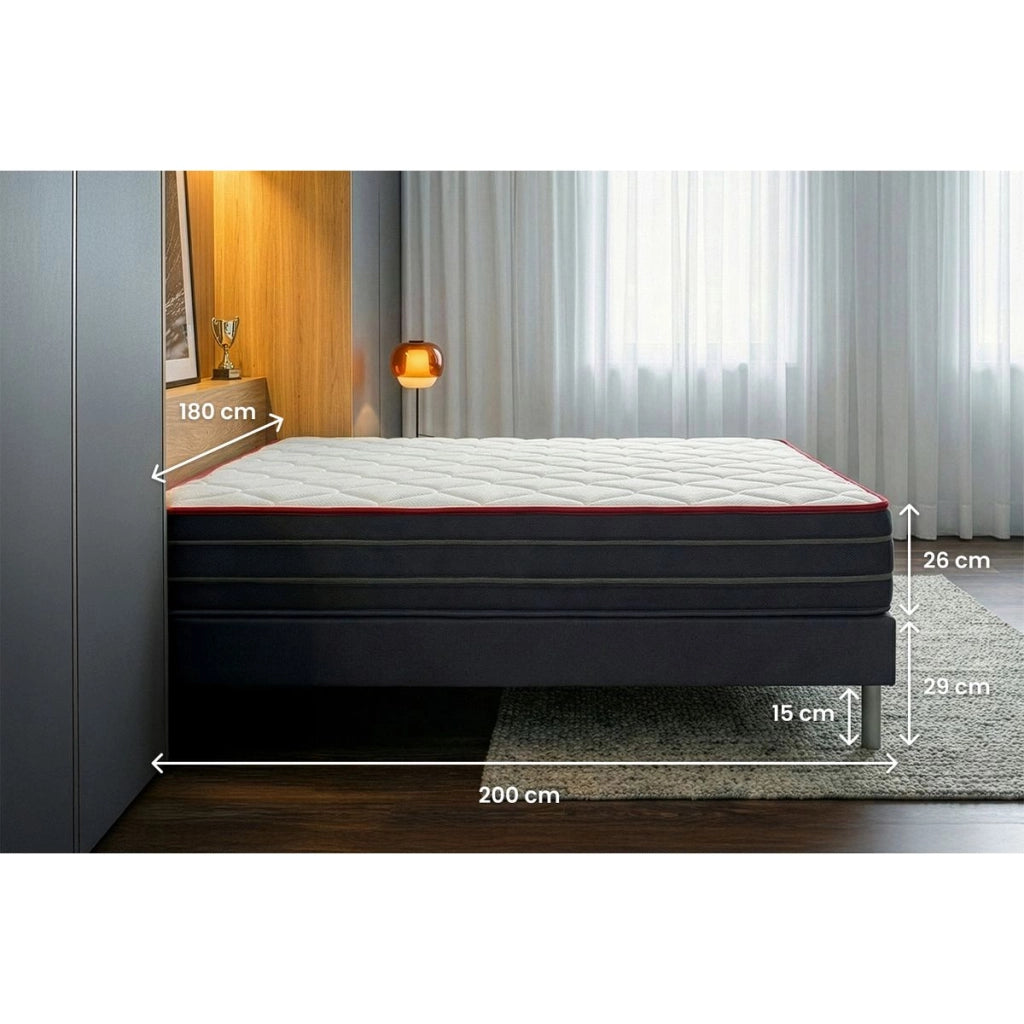 Set materasso e base 180x200 cm - Boost