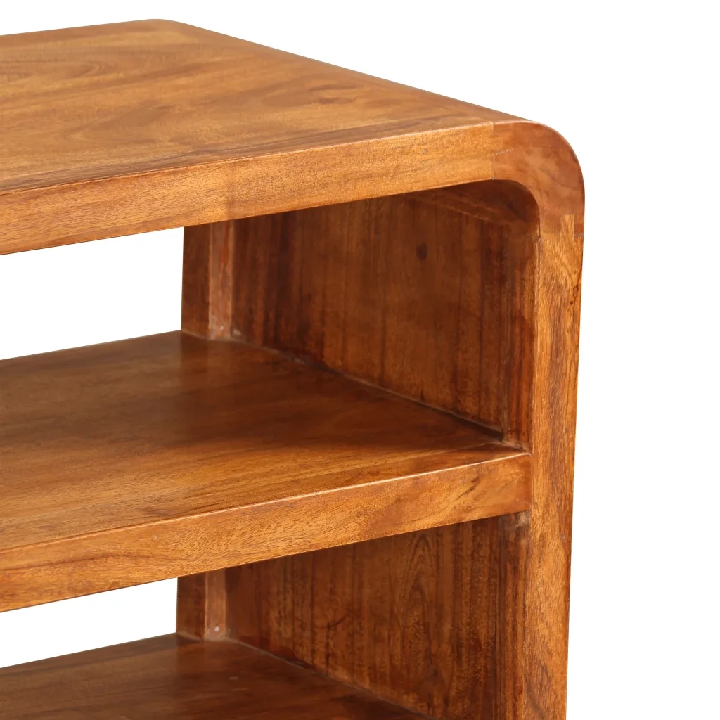 Mobile TV | Armadietto TV | Mobile Porta TV in Legno Massello di Acacia 90x30x55 cm