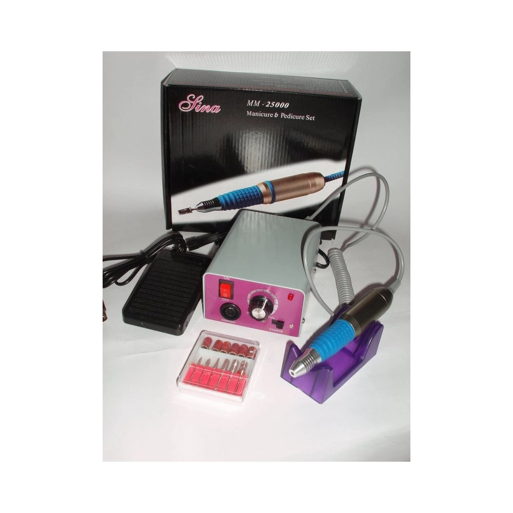 Trade Shop - Fresa Ricostruzione Professionale Unghie Manicure Nail Art Mm 25000 Giri Per Gel -