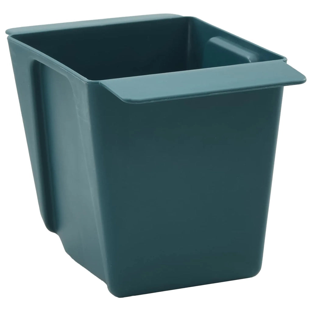 Fioriere per Euro pallet 24 pcs Verde 13,5 x 9 x 9,5 cm 42037222