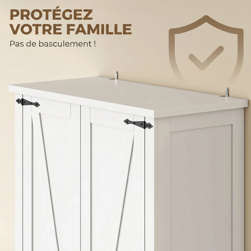 Armadio da cucina ¨C Minimal ¨C bianco 80x40x180