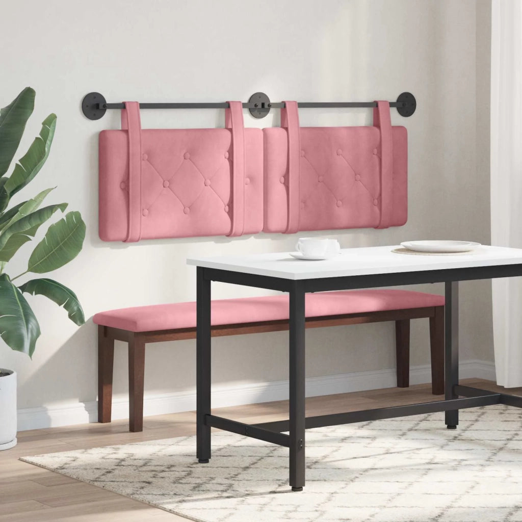 Testiera | Testata sospesa Rosa Velluto