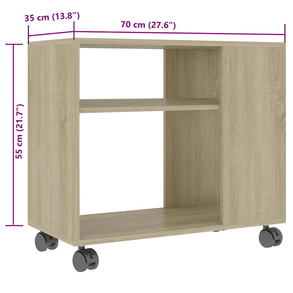 Tavolino da salotto | Tavolino da caff¨¨ | Tavolino da Soggiorno Rovere Sonoma 70x35x55 cm Legno Multistrato
