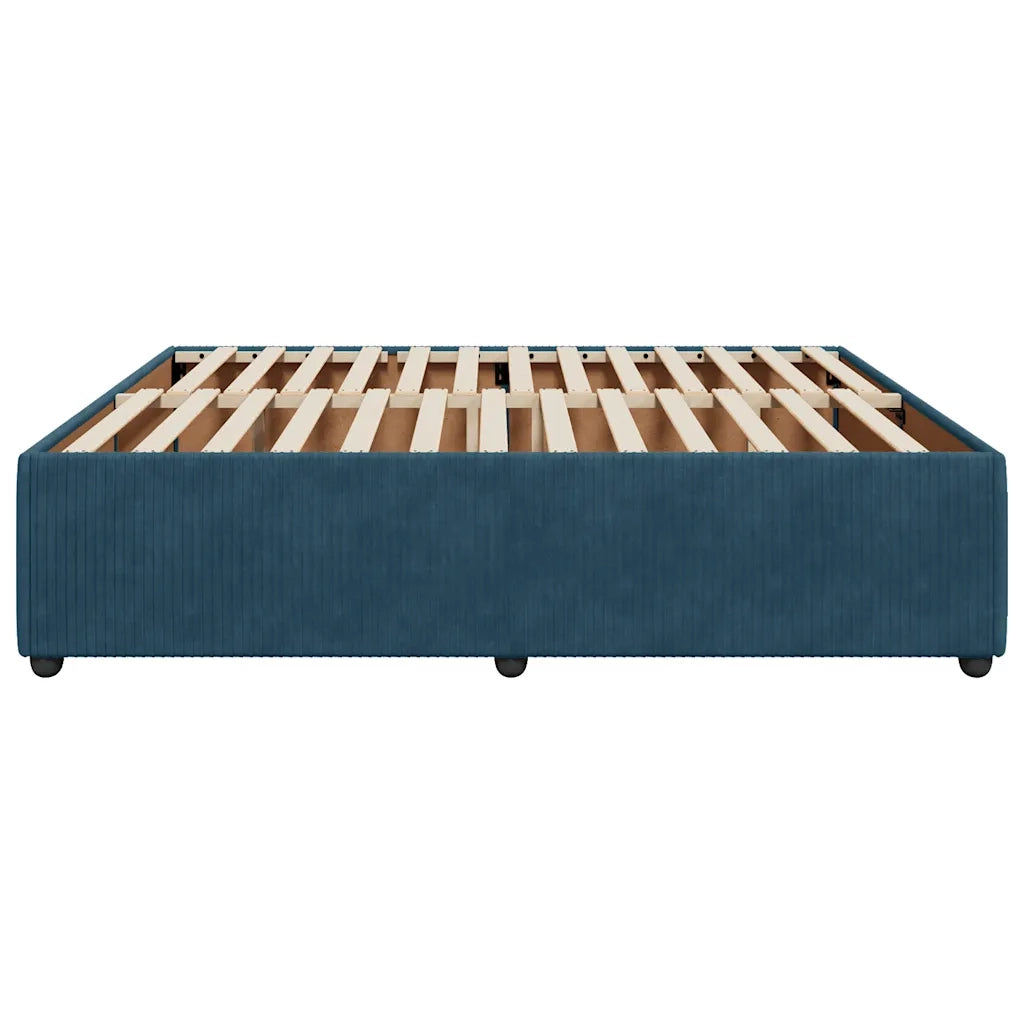 Giroletto Blu 200x200 cm in Velluto 3285034