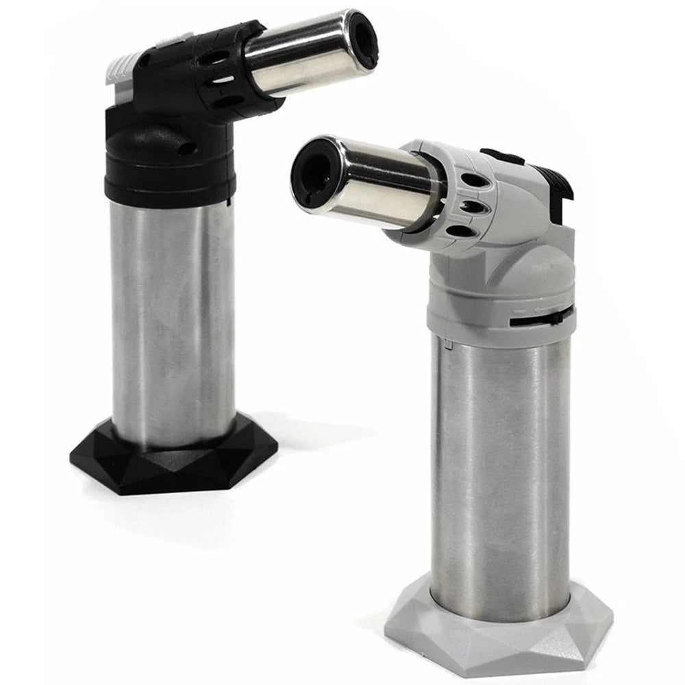 Trade Shop - Bruciatore Caramellatore A Gas Butano Da Cucina Ricaricabile Con Regolatore Fiamma -