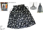 Set Vestito Mantello e Cappello da Strega Halloween Bambina