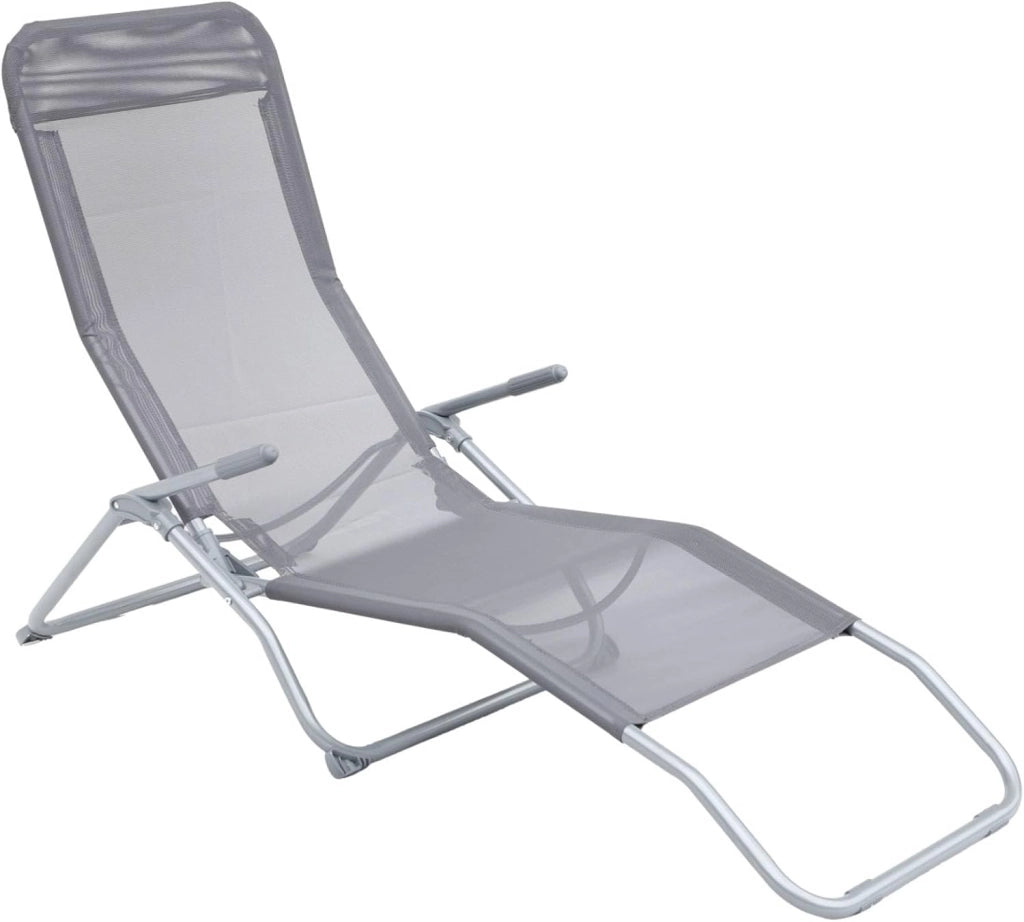 LETTINO FERRO ROCKING CON TESSUTO TEXILENE- - cm.59x103x160h. - 1 pezzi VETTE