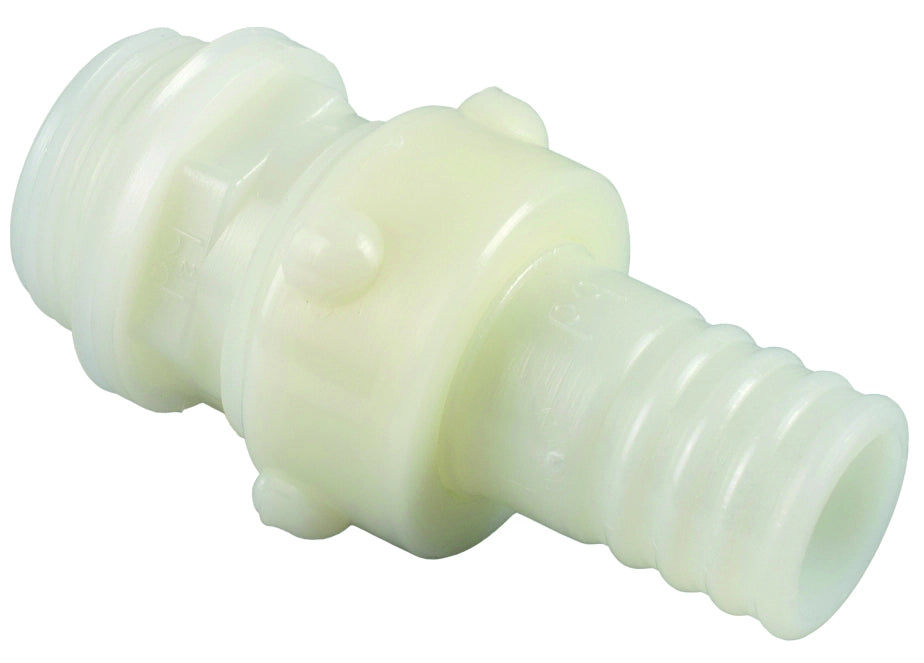 RACCORDO IN NYLON PER POMPE DIRITTO 3PZ.  mis. 1.1/4x35