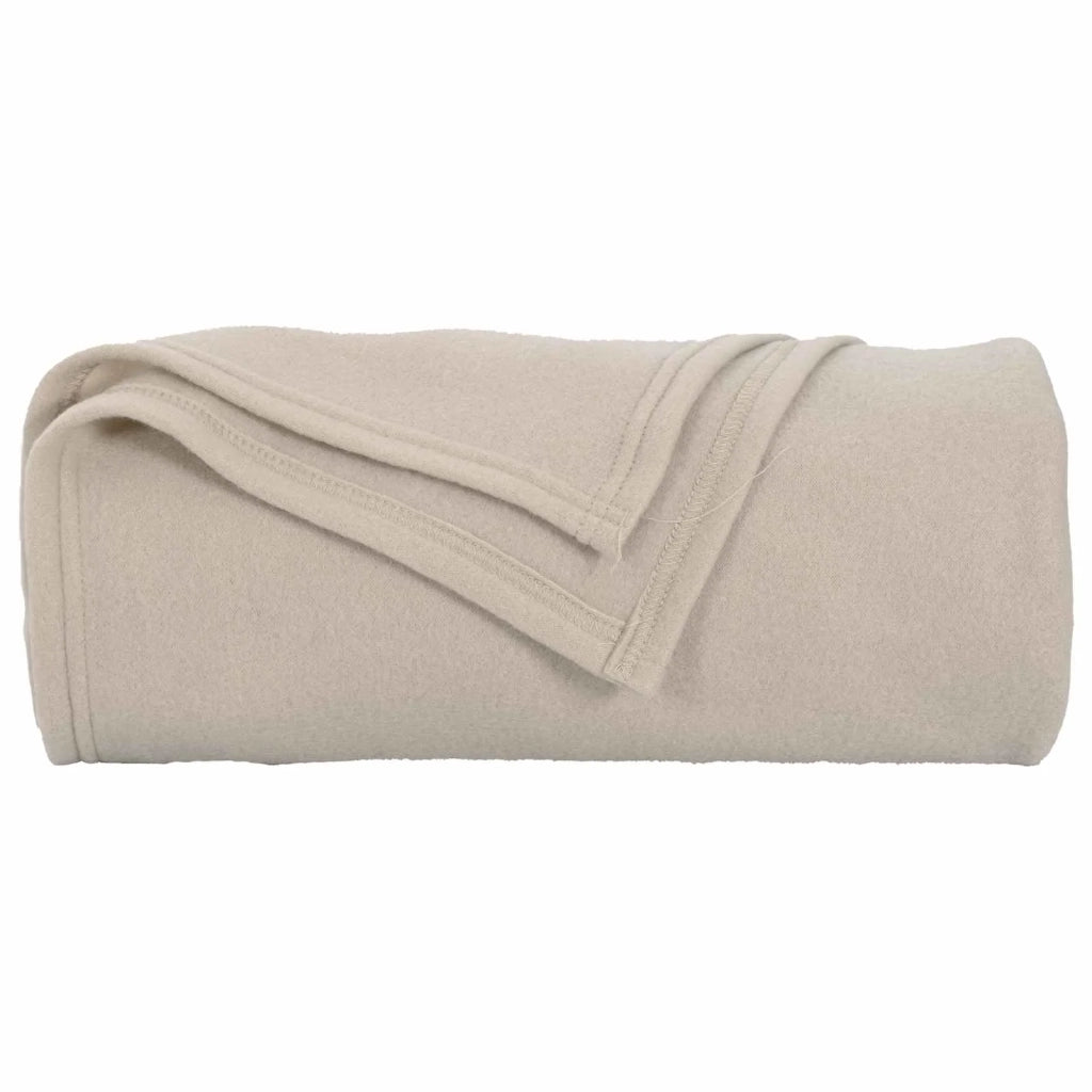 Coperta Beige 170 x 130 cm Panno 42017005