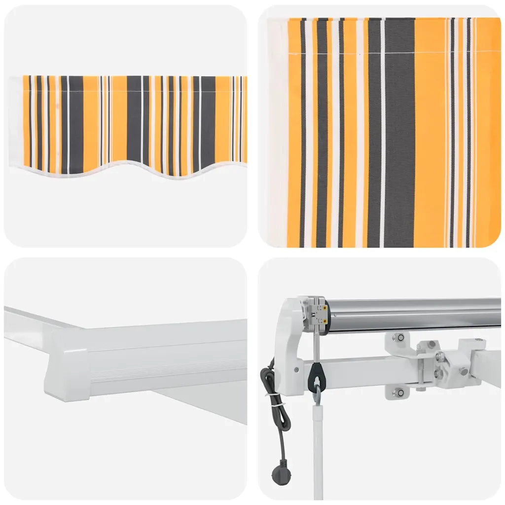 Tettuccio Elettrico Retrattile Multicolore 400 × 350 cm 3330769