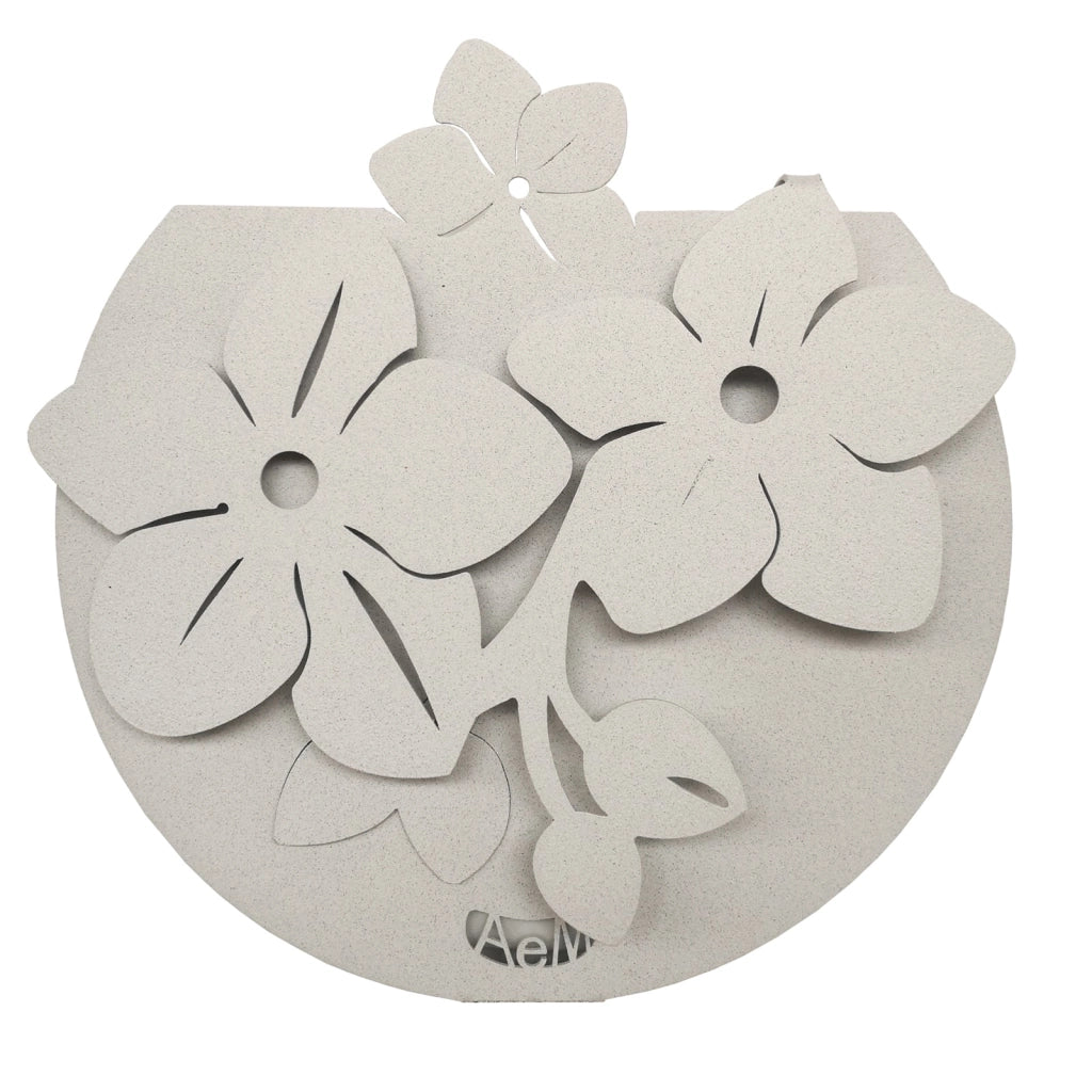 Porta umidificatore di design Fior di Loto Bianco marmo