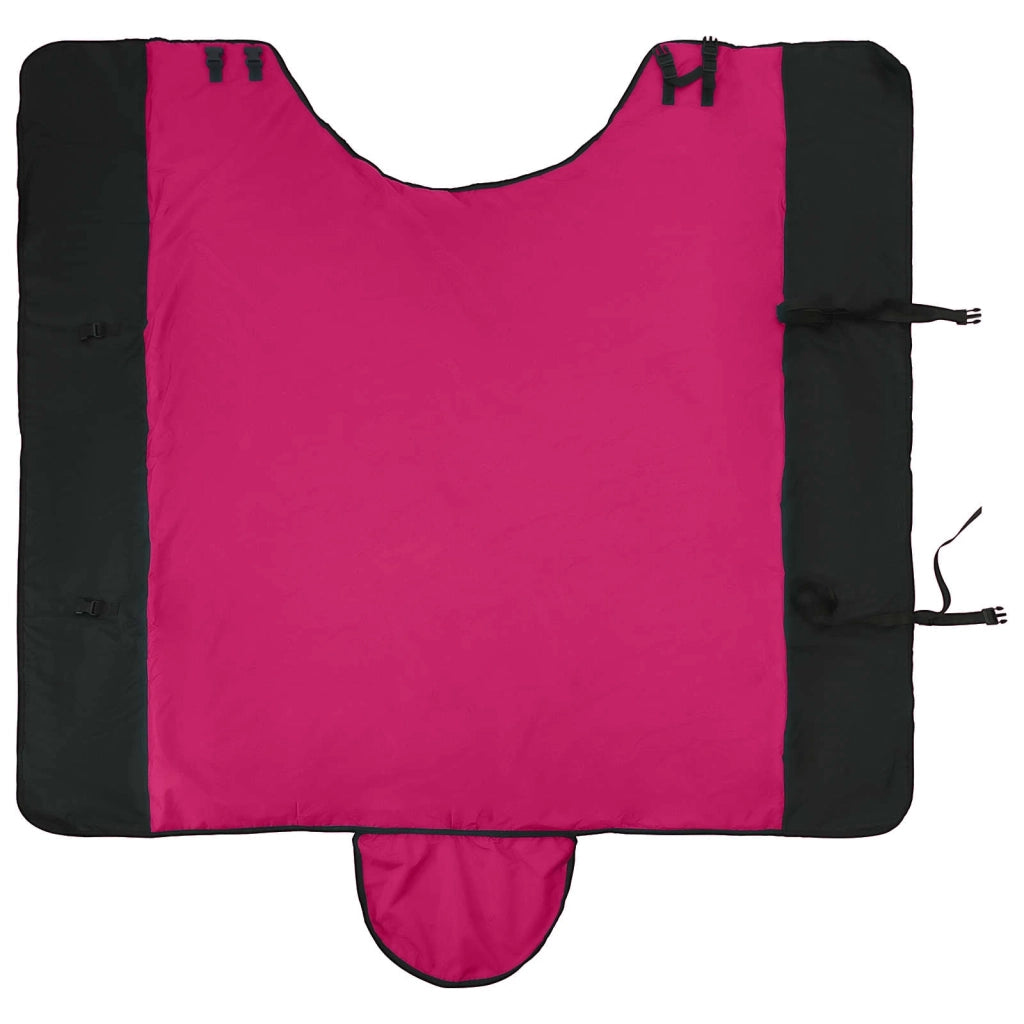 Coperta per Cavalli Rosa e Nero 145 cm Poliestere 42013084