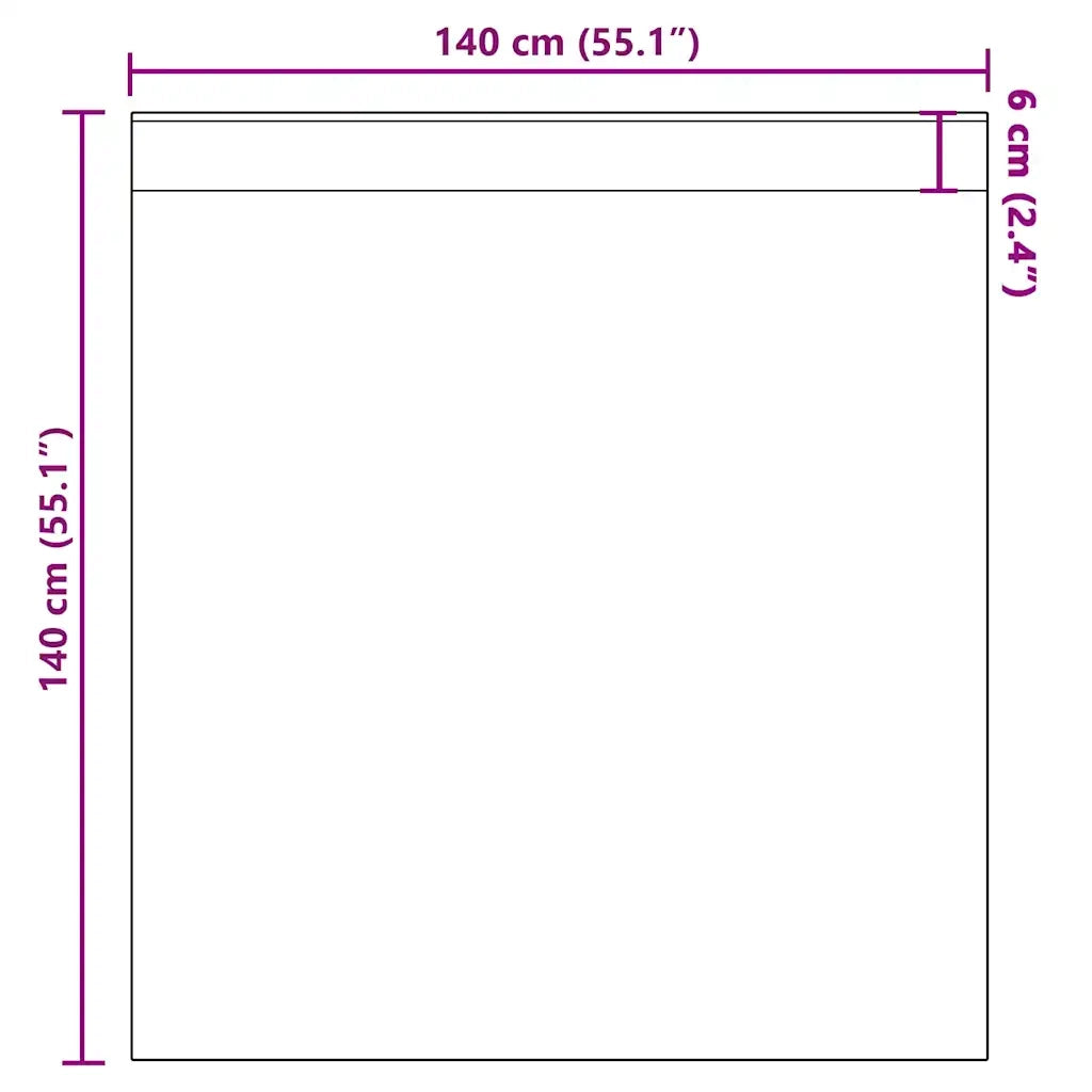 Tende in Voile con Tasche per Aste 2 pz Blu Reale