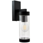 Applique esterna SPECTRA E27 nero opaco Polux 312334