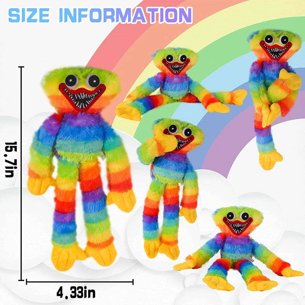 Trade Shop - Peluche Pupazzo Morbido Poppy Playtime Huggy Wuggy Plush Doll Gioco Colorato 40 -