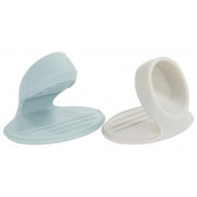 Mini presina in silicone azzurra/grigia