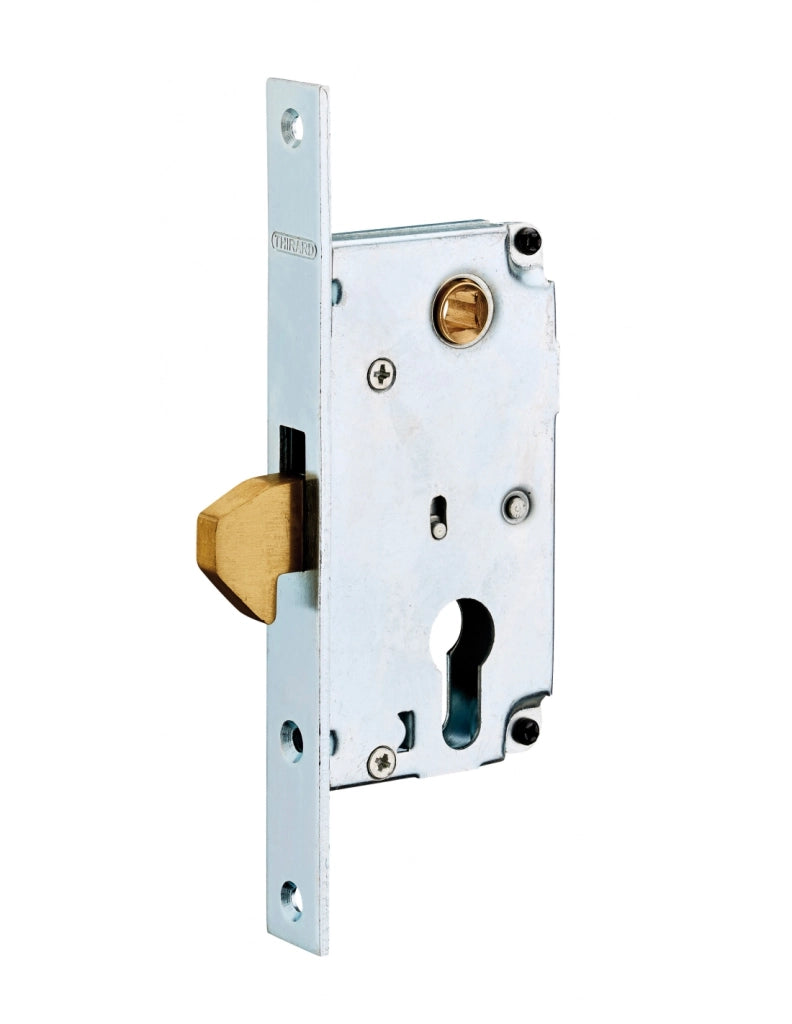 Serratura a gancio per cilindro, asse 40 mm, interasse 72 mm – THIRARD