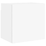 Mobile TV a Parete | Armadietto TV | Mobile Porta TV Bianco 40,5x30x40 cm in Legno Multistrato