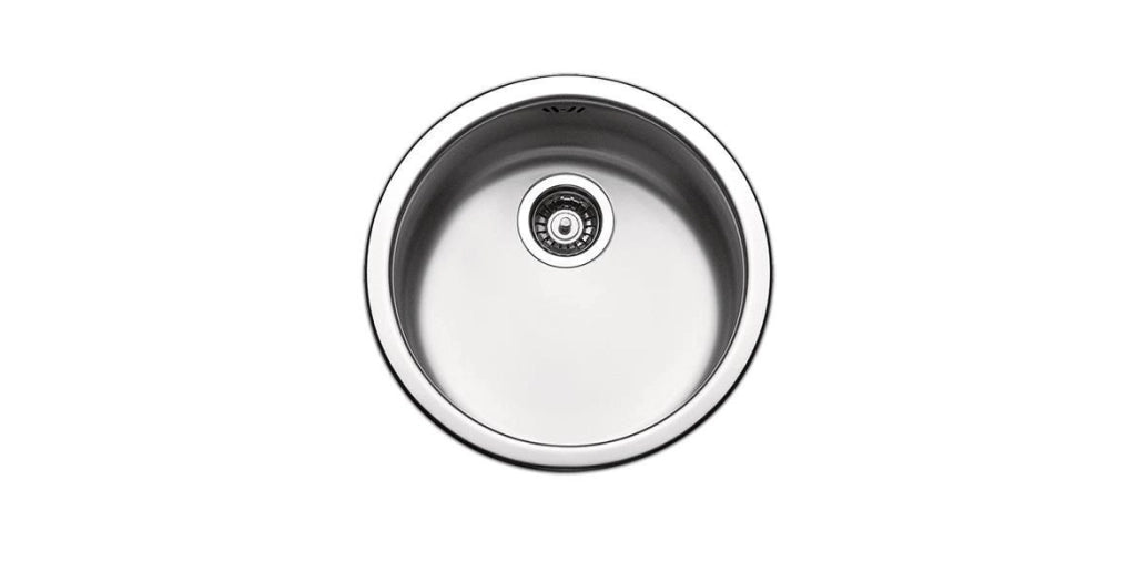Apell CIVIIBC Circum Lavello da Incasso Tondo 1 Vasca 43,5 cm Acciaio Inox AISI 304 colore Acciaio Inox Spazzolato