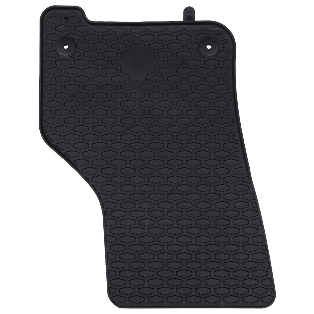 Tappetino per Auto 4 pcs Nero Gomma 42029136