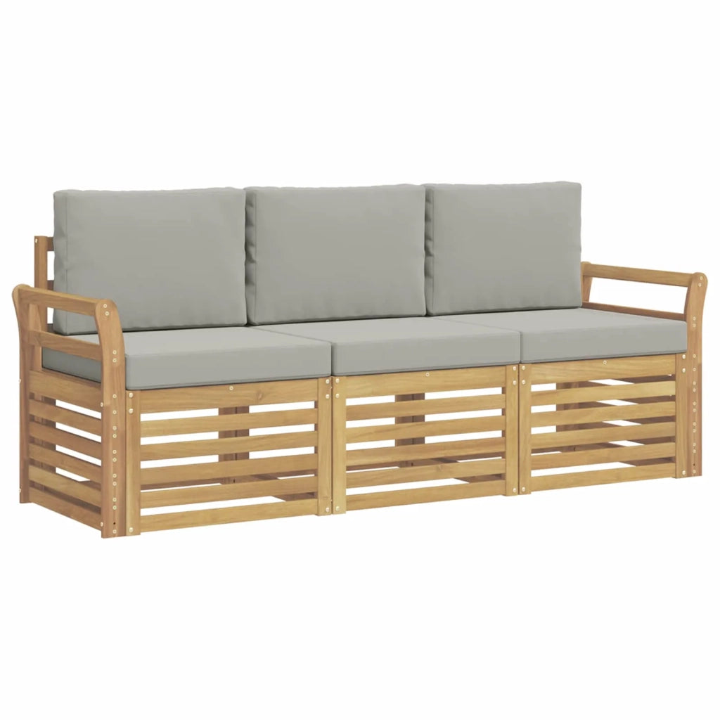 Set divani Legno di Acacia Massello 3391316