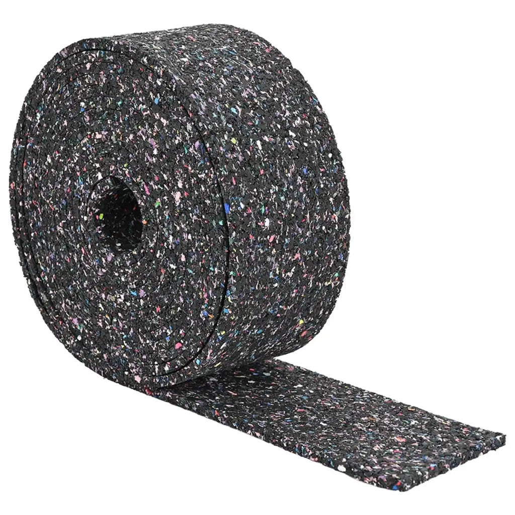 Rotolo di Granulato in Gomma Nero 200 x 12 x 1 cm Gomma 42027305
