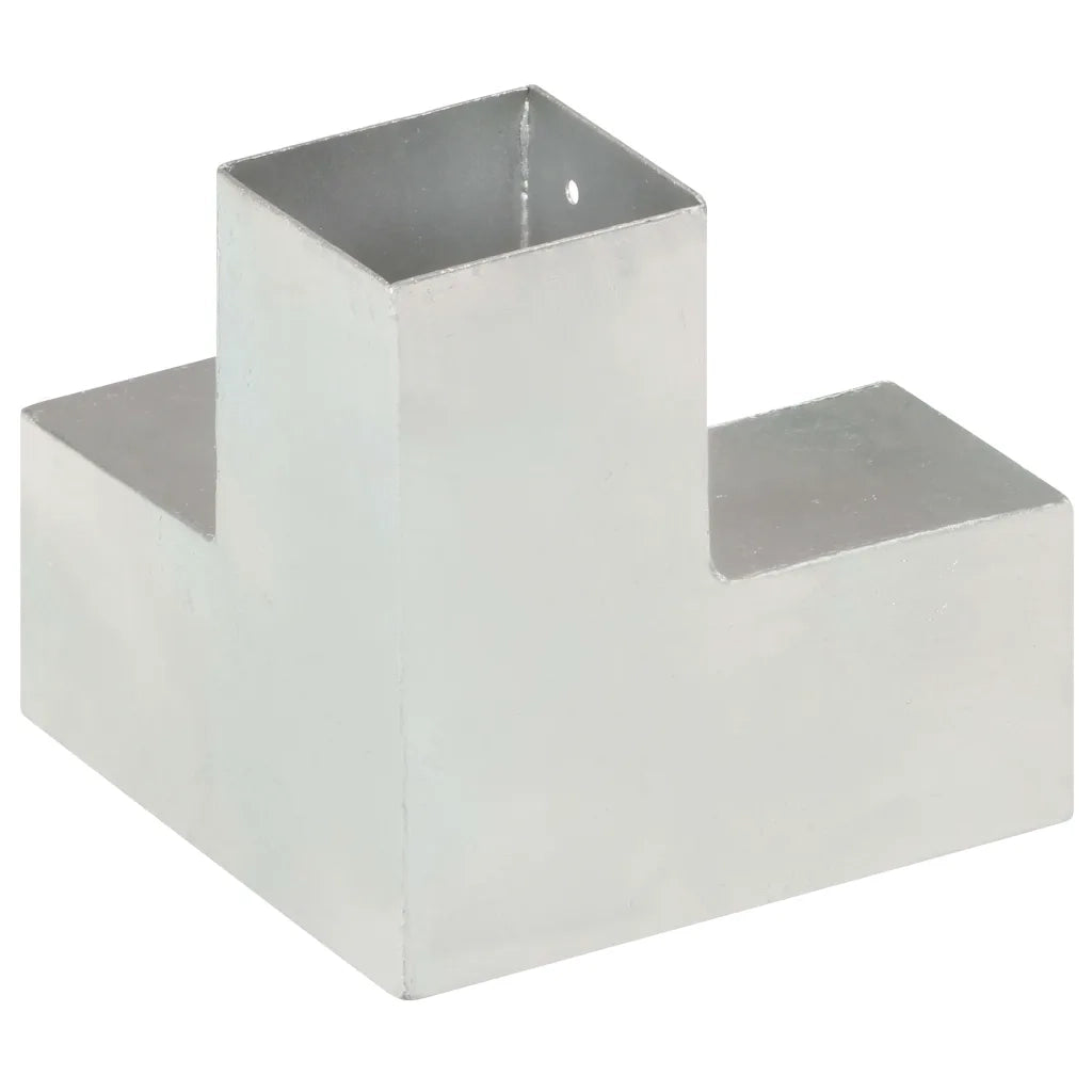 Connettore per Pali a Forma di Y in Metallo Zincato 81x81 mm 145465