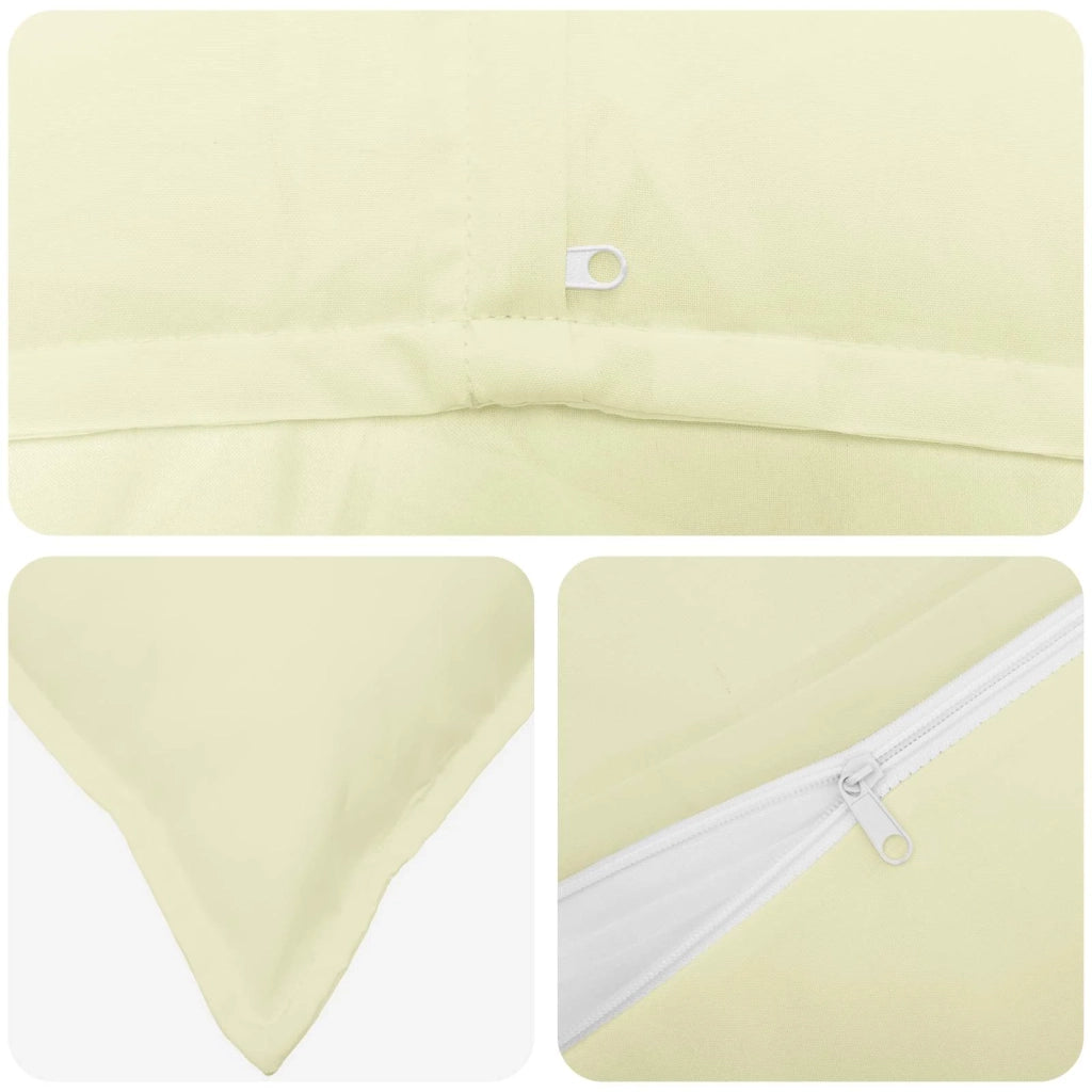 Federa 6 pz HOUTEN Crema 30 x 50 cm Poliestere 916212