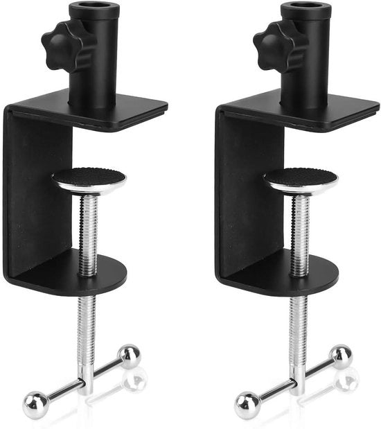 Regolabile supporto per microfono con chiusura per tavolo - 2 pezzi