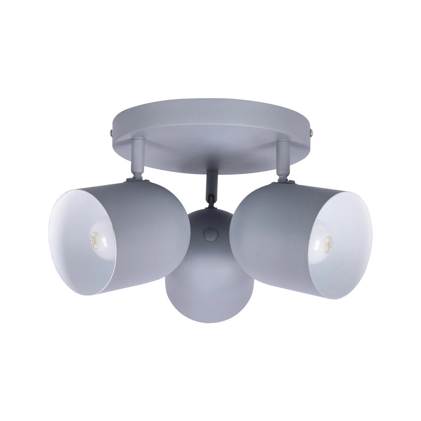 Plafoniera Candellux Azuro 98-63236 grigia 32cm 3xE27