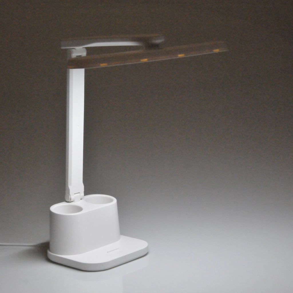 Lampada da scrivania LED 4000K dimmer bianca BARI Polux