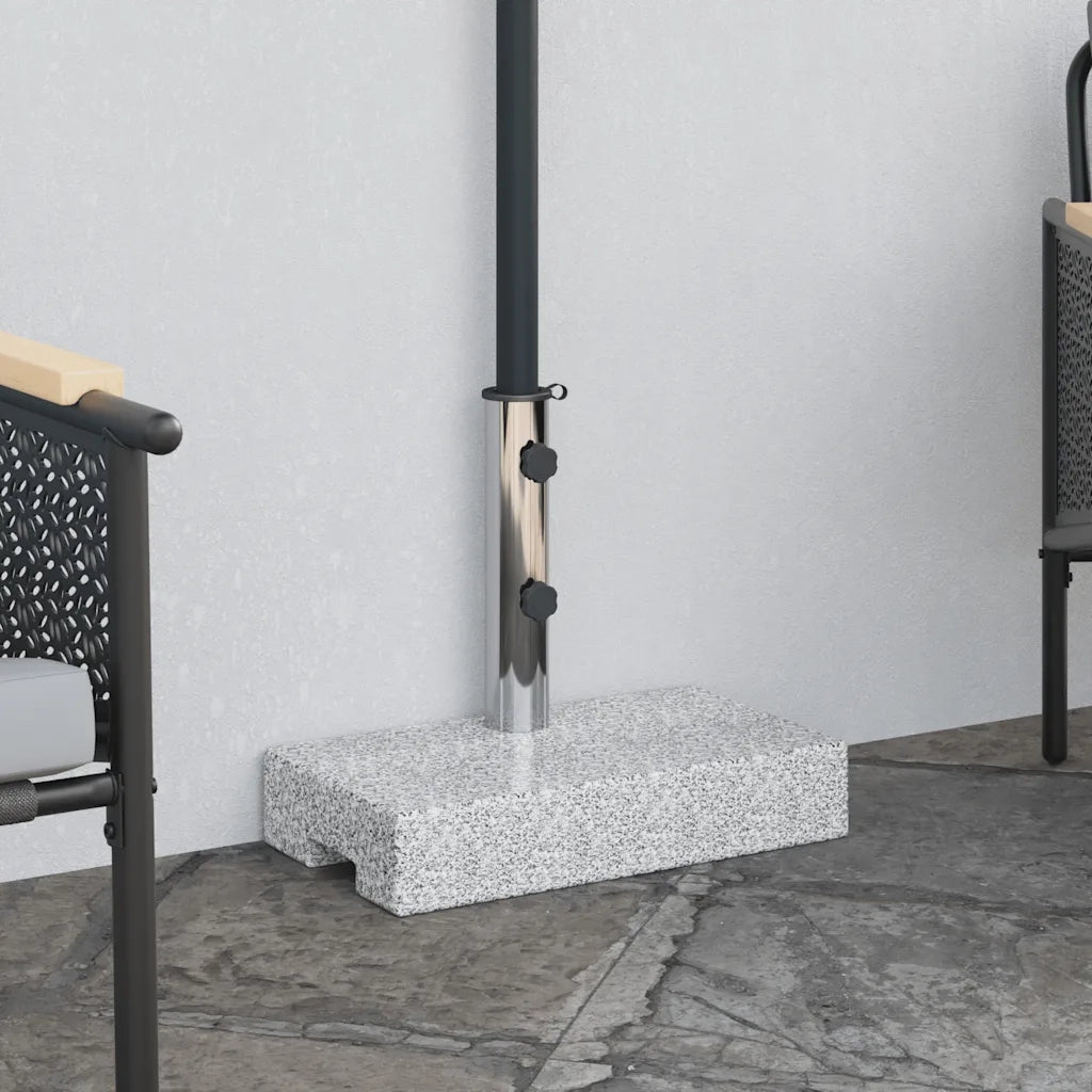 Base per Parasole in Granito Rettangolare 25 kg 43725