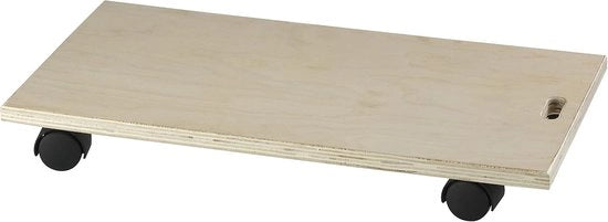 Carrello Vario Soft - carrello con ruote per pavimento in legno - capacità di carico 80 kg